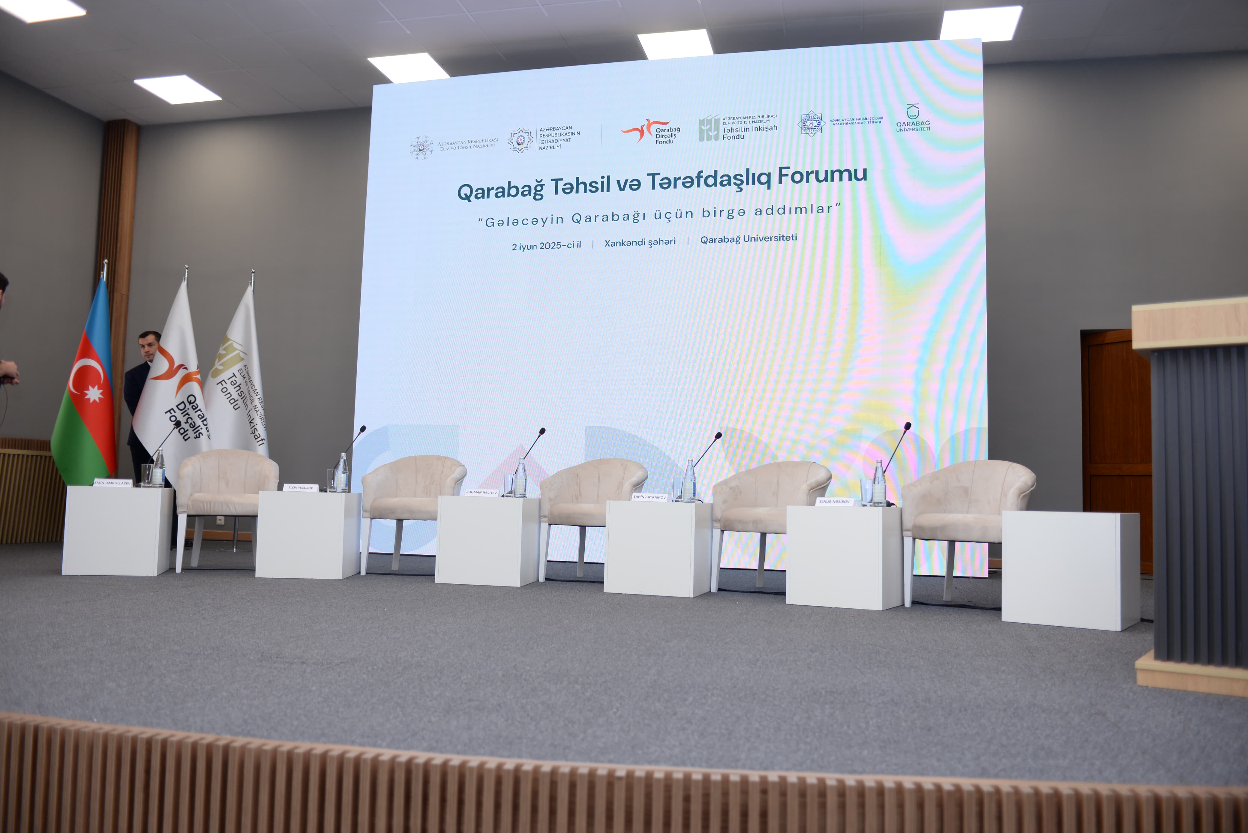 Xankəndidə “Qarabağ Təhsil və Tərəfdaşlıq Forumu” keçirilib – Yenilənib