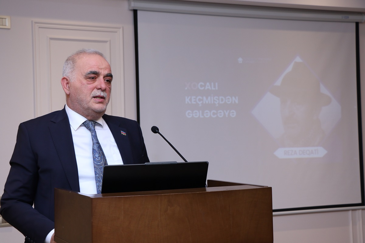 “Xocalı keçmişdən gələcəyə” – AzMİU-da Reza Deqati ilə görüş keçirilib