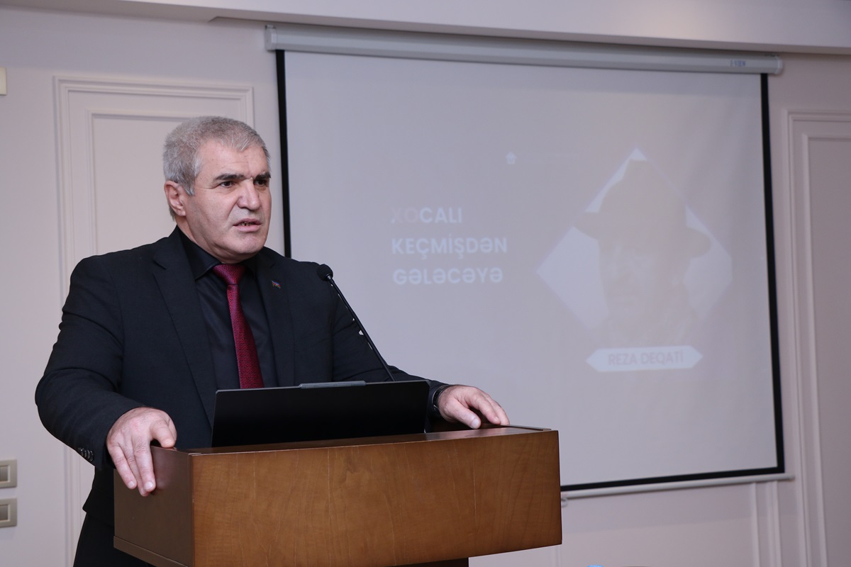 “Xocalı keçmişdən gələcəyə” – AzMİU-da Reza Deqati ilə görüş keçirilib
