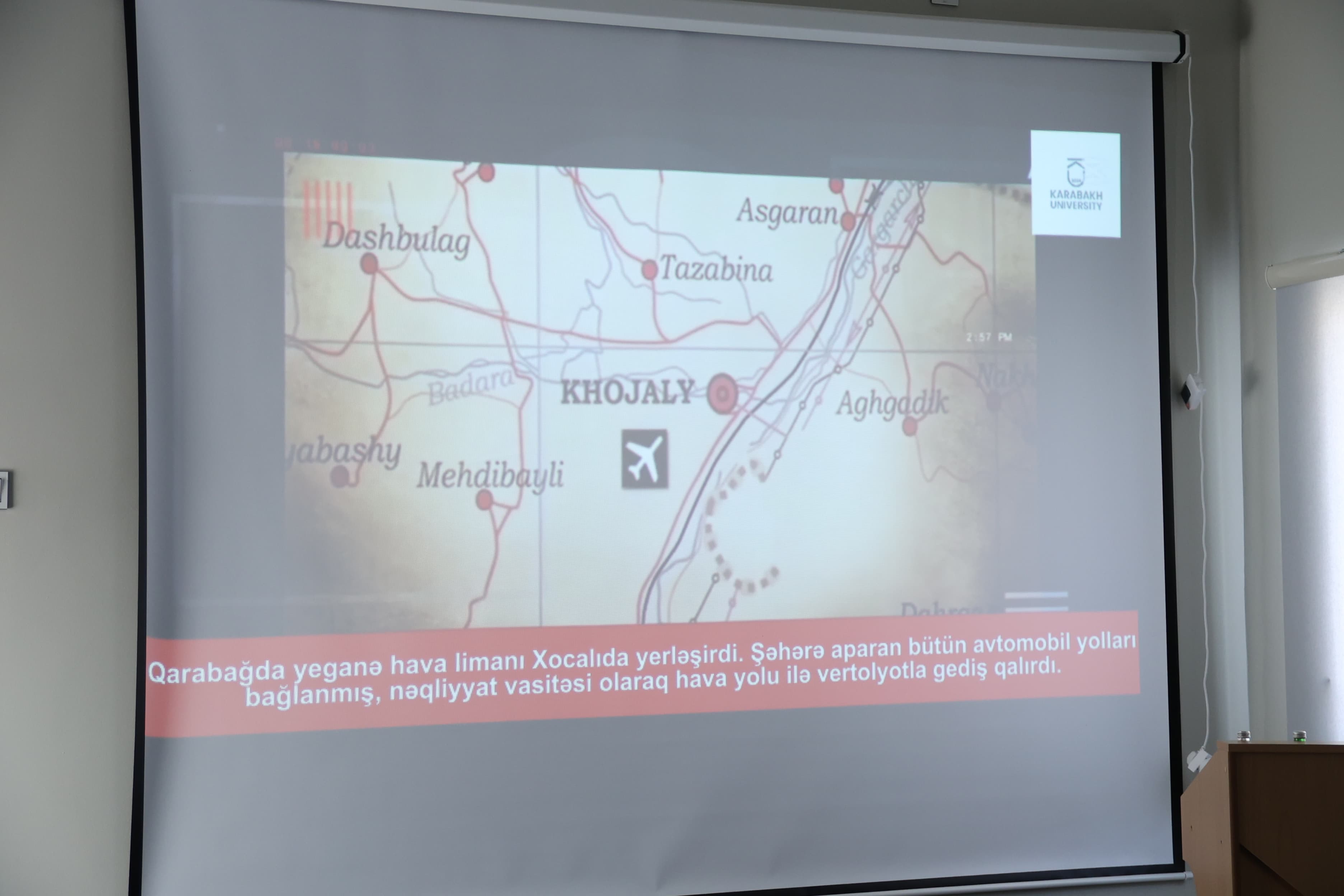 Xocalı soyqırımı Xocalı şəhəri 1 nömrəli tam orta məktəbdə anılıb