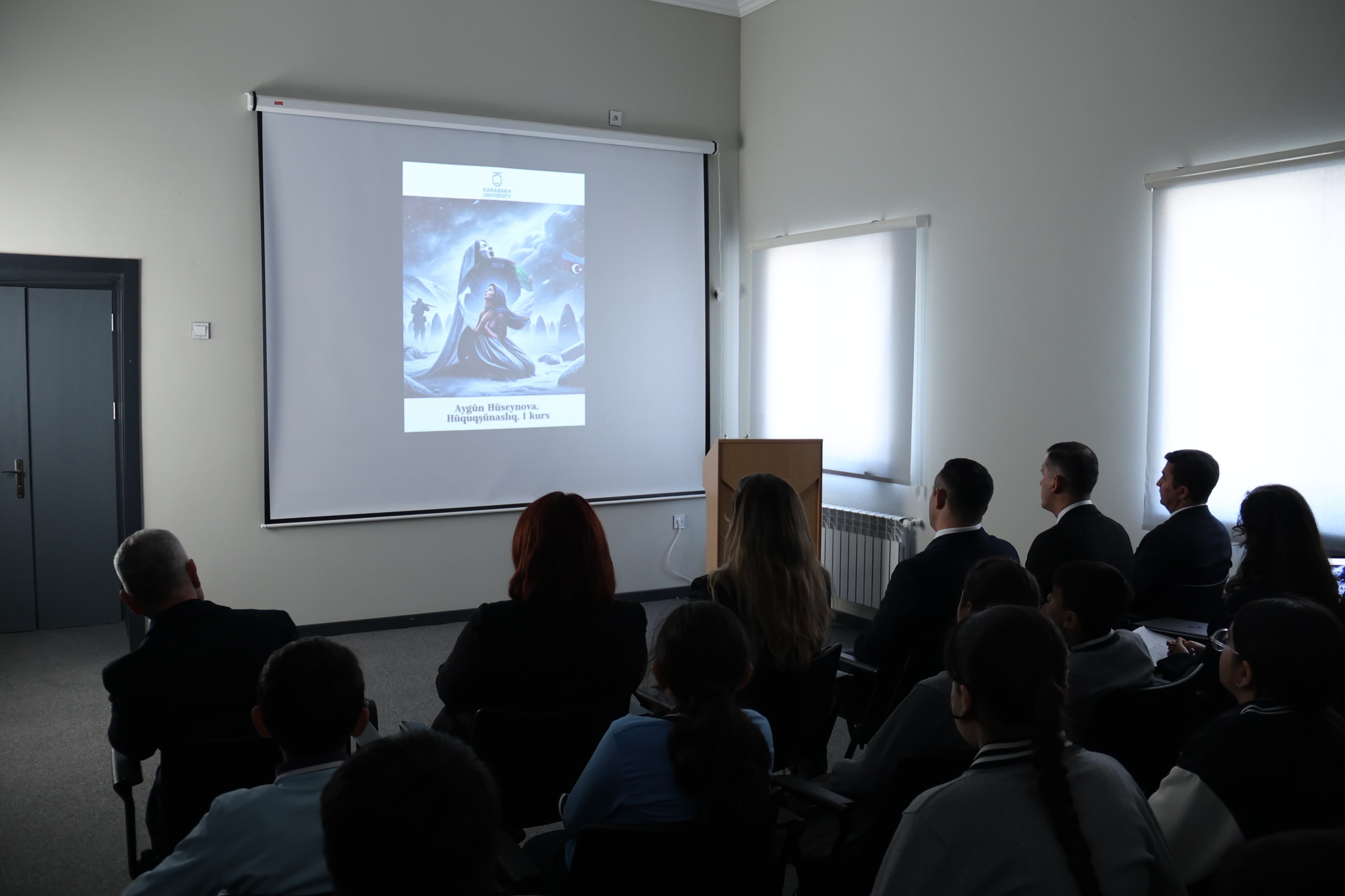 Xocalı soyqırımı Xocalı şəhəri 1 nömrəli tam orta məktəbdə anılıb