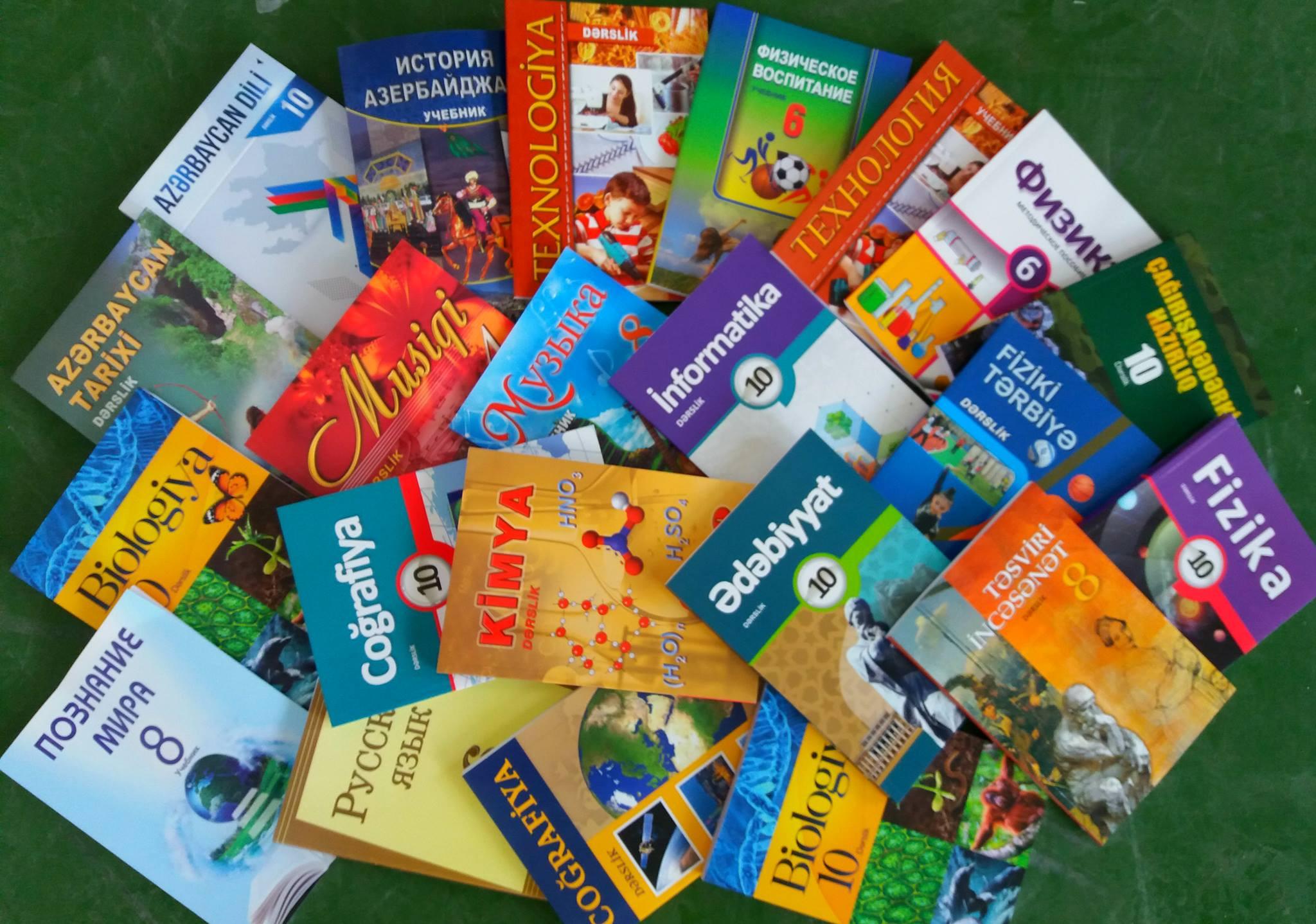 Yeni nəsil dərsliklər kütləvi istifadəyə verilib 