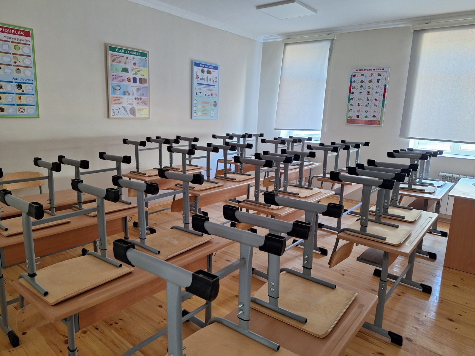 "Yenilənən məktəblər": Beyləqan rayonu Kəbirli kənd 1 nömrəli tam orta məktəb – FOTOLAR