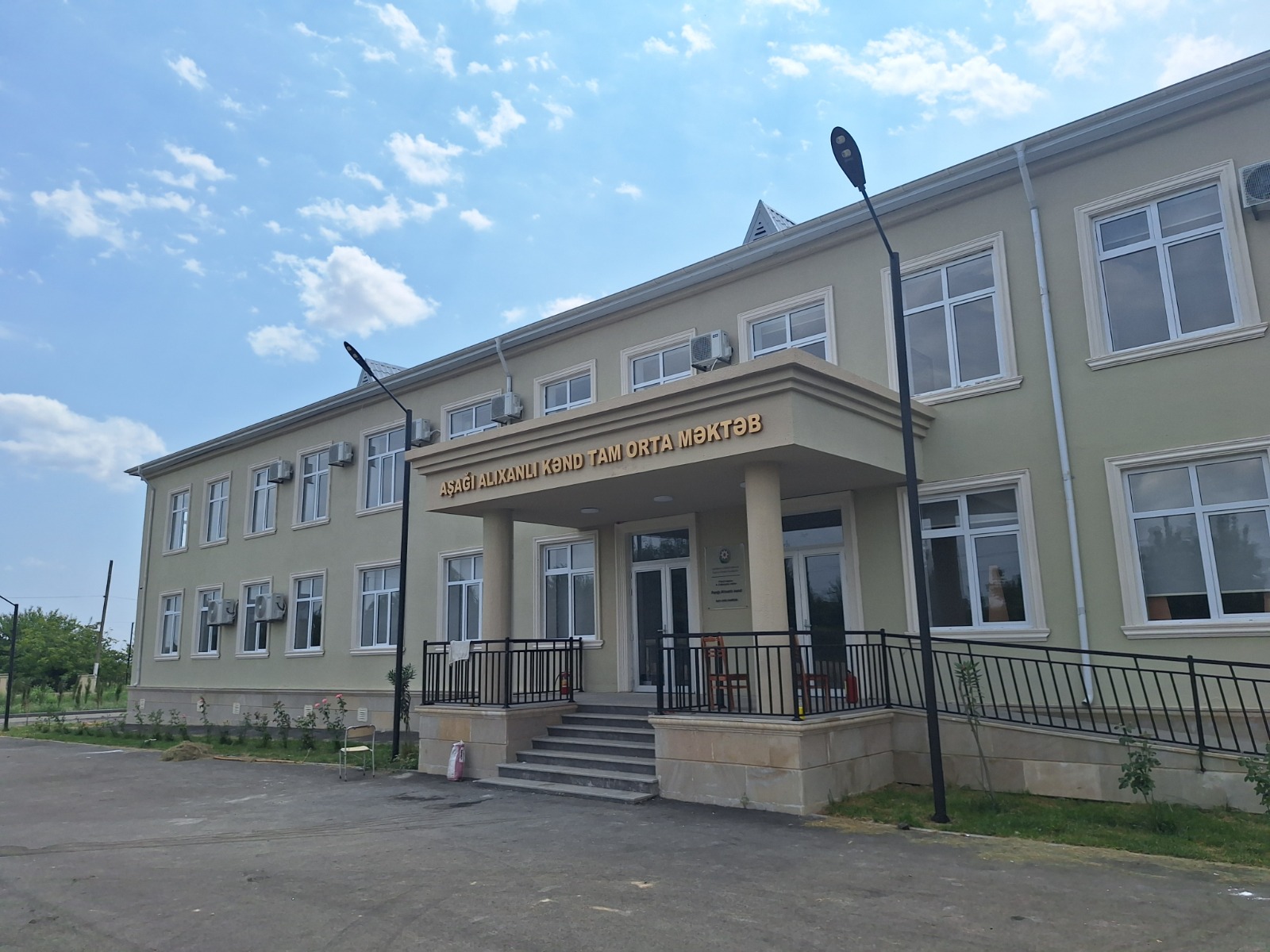 "Yenilənən məktəblər": Füzuli rayonu Aşağı Alxanlı kənd tam orta məktəbi – FOTOLAR