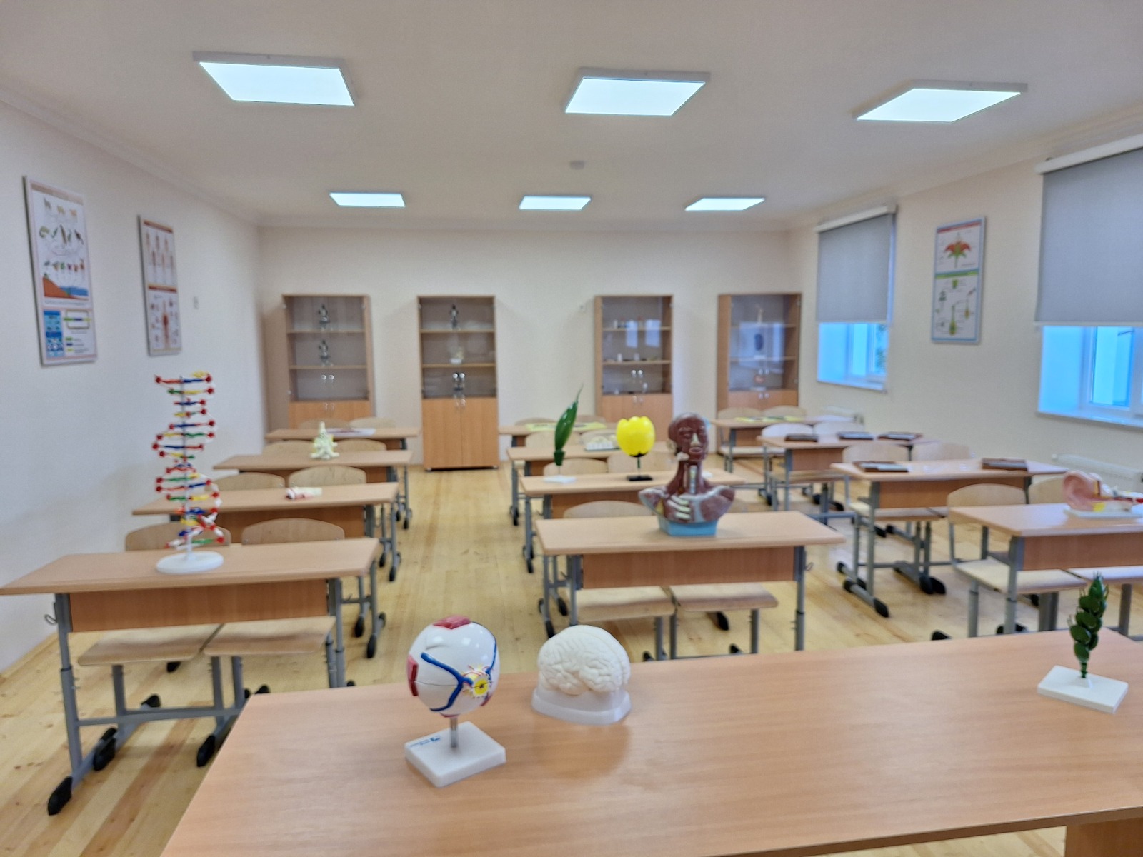 "Yenilənən məktəblər": Saatlı rayonu Qara Nuru kənd tam orta məktəbi – FOTOLAR