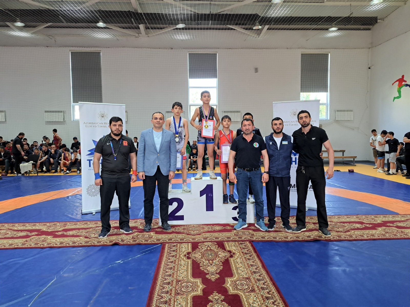 Yeniyetmələr arasında yunan-Roma güləşi üzrə respublika birinciliyi keçirilib 