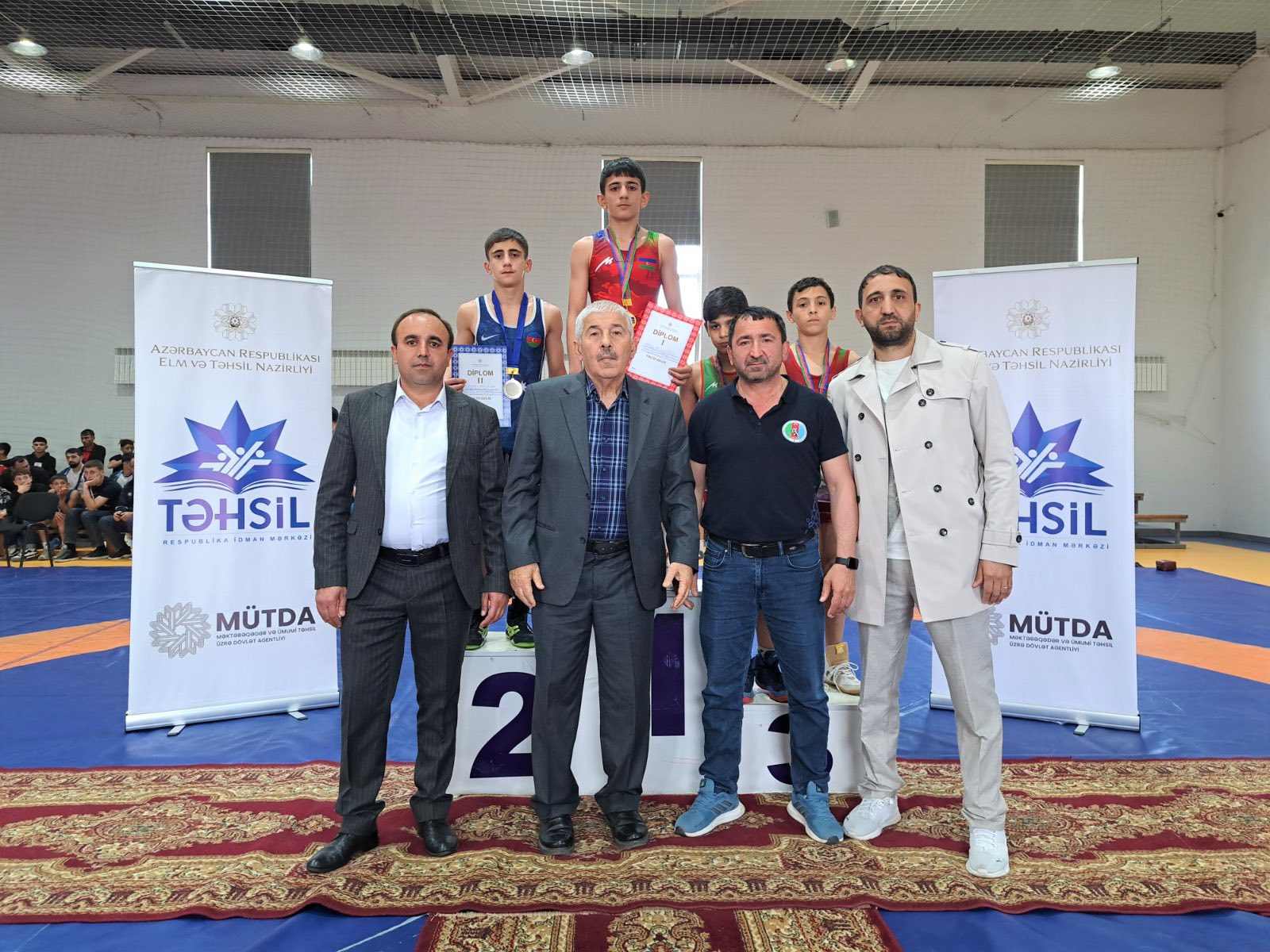 Yeniyetmələr arasında yunan-Roma güləşi üzrə respublika birinciliyi keçirilib