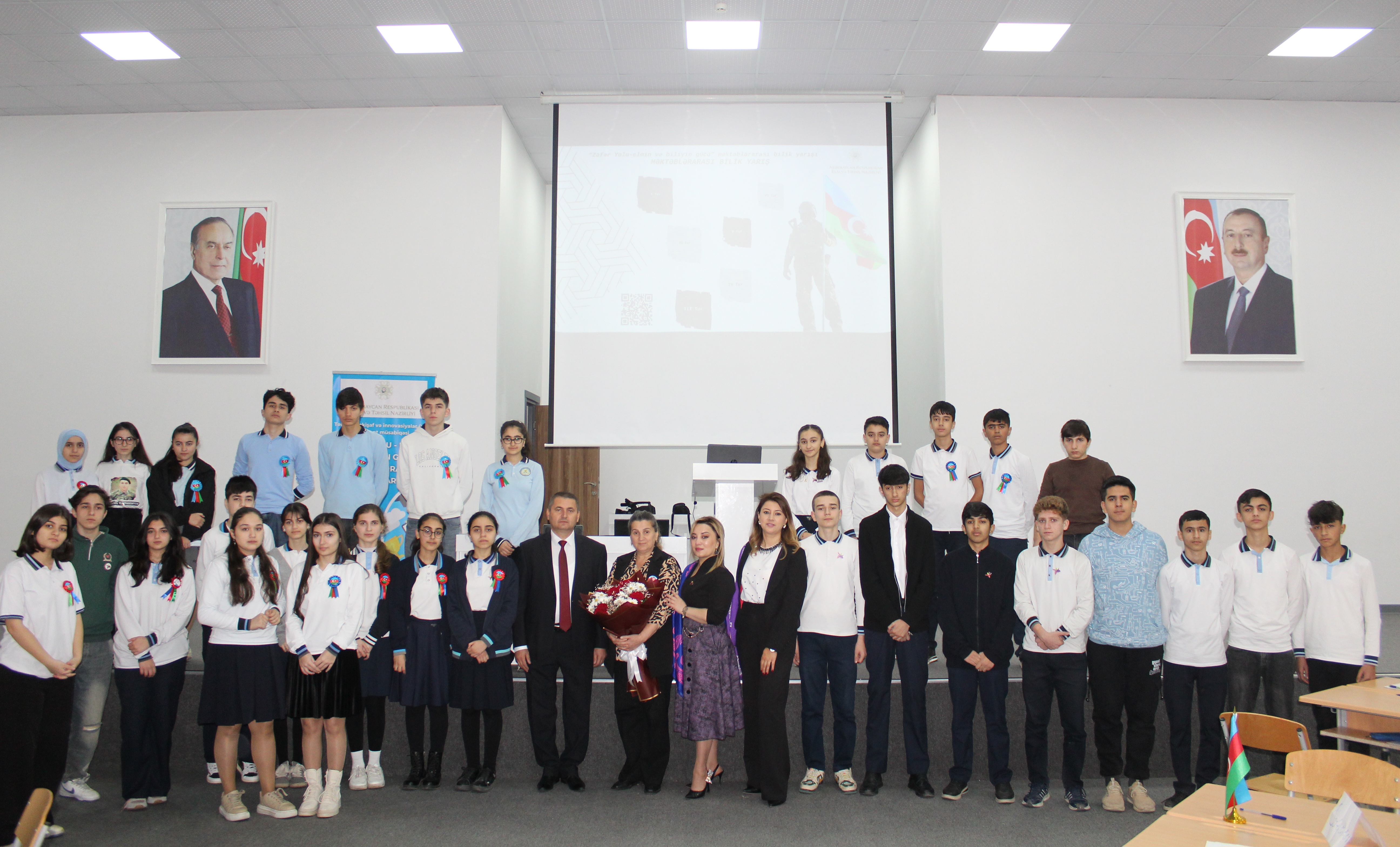 “Zəfər yolu – elmin və biliyin gücü” adlı intellektual bilik yarışı keçirilib 