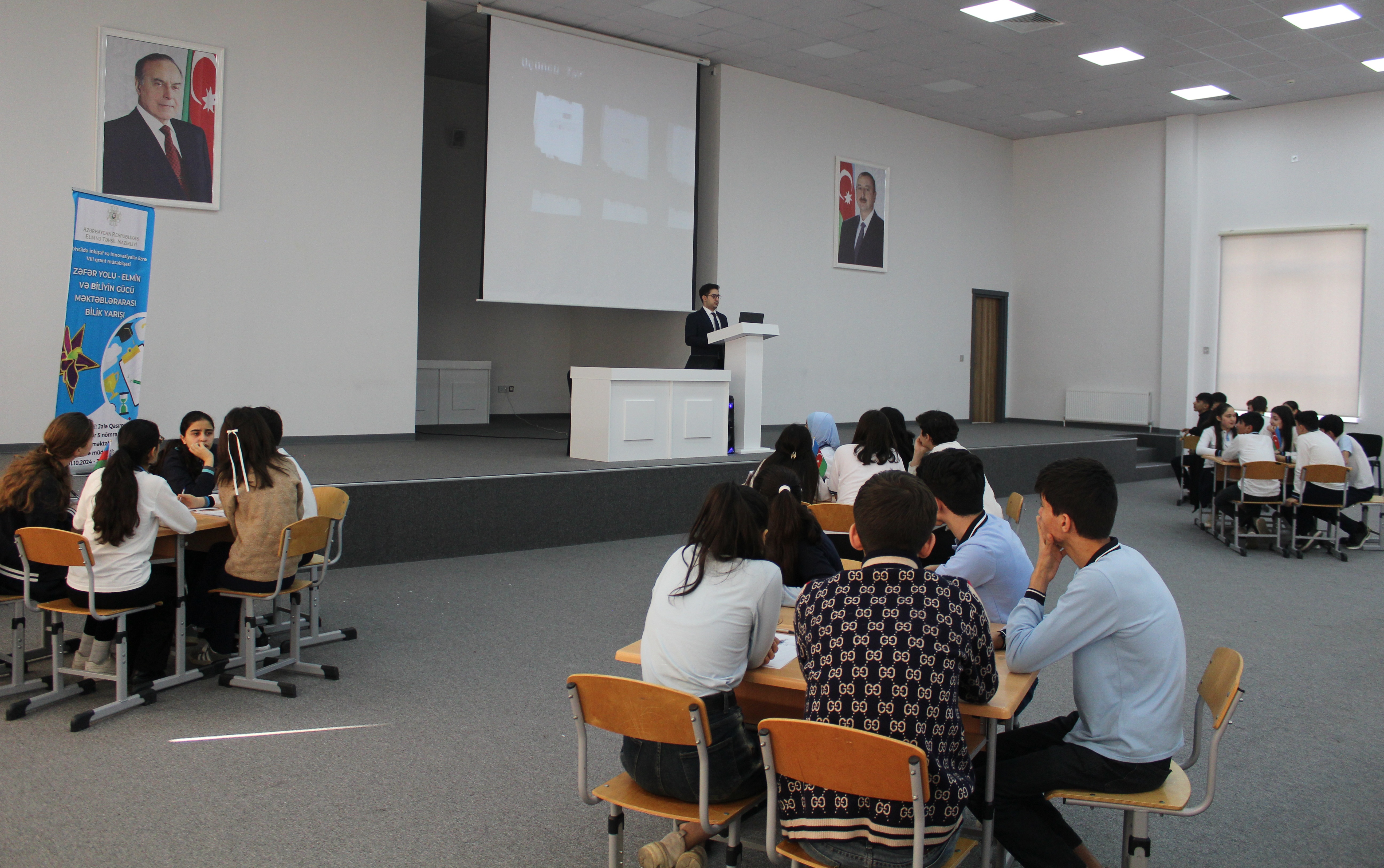 “Zəfər yolu – elmin və biliyin gücü” adlı intellektual bilik yarışı keçirilib