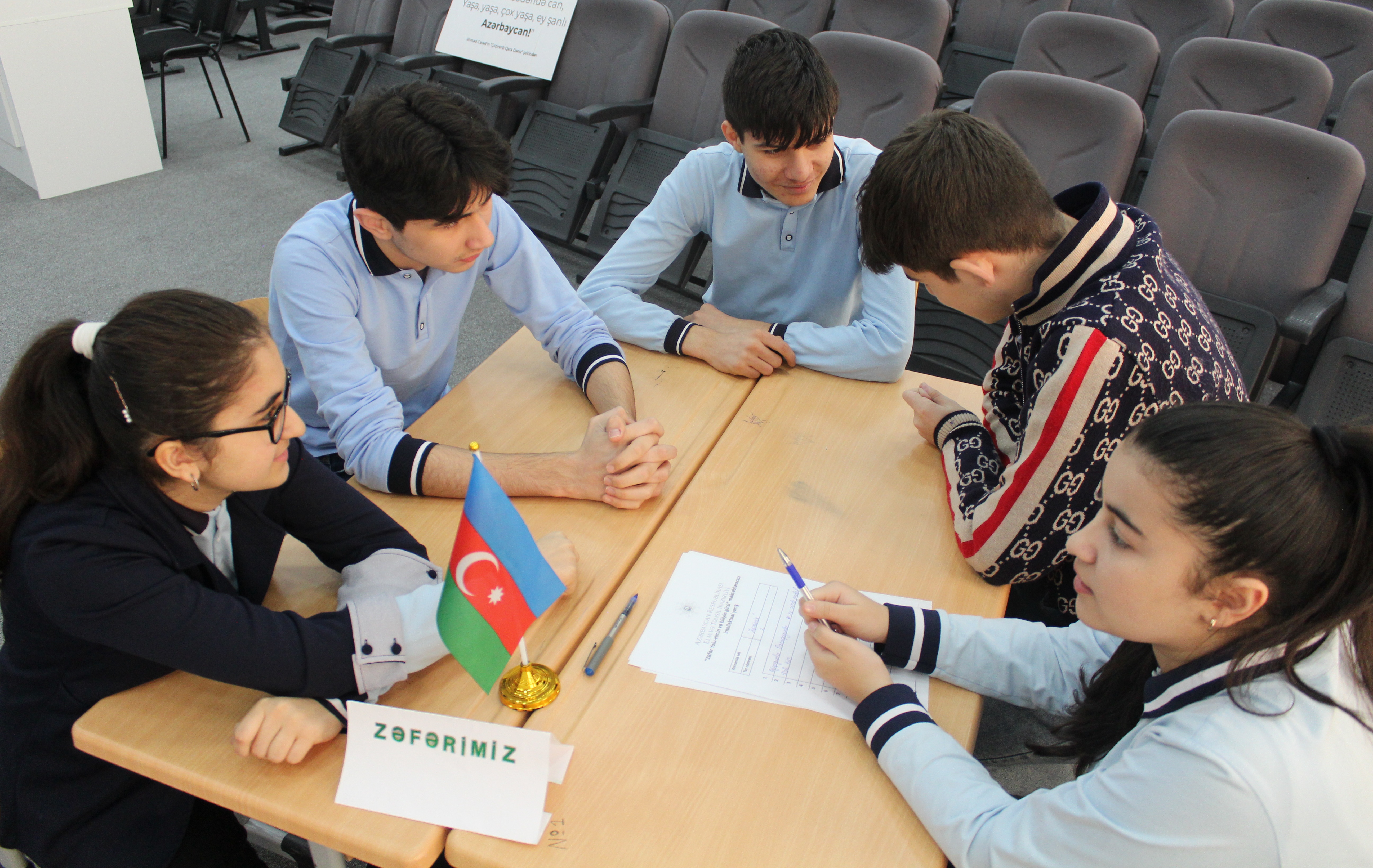 “Zəfər yolu – elmin və biliyin gücü” adlı intellektual bilik yarışı keçirilib