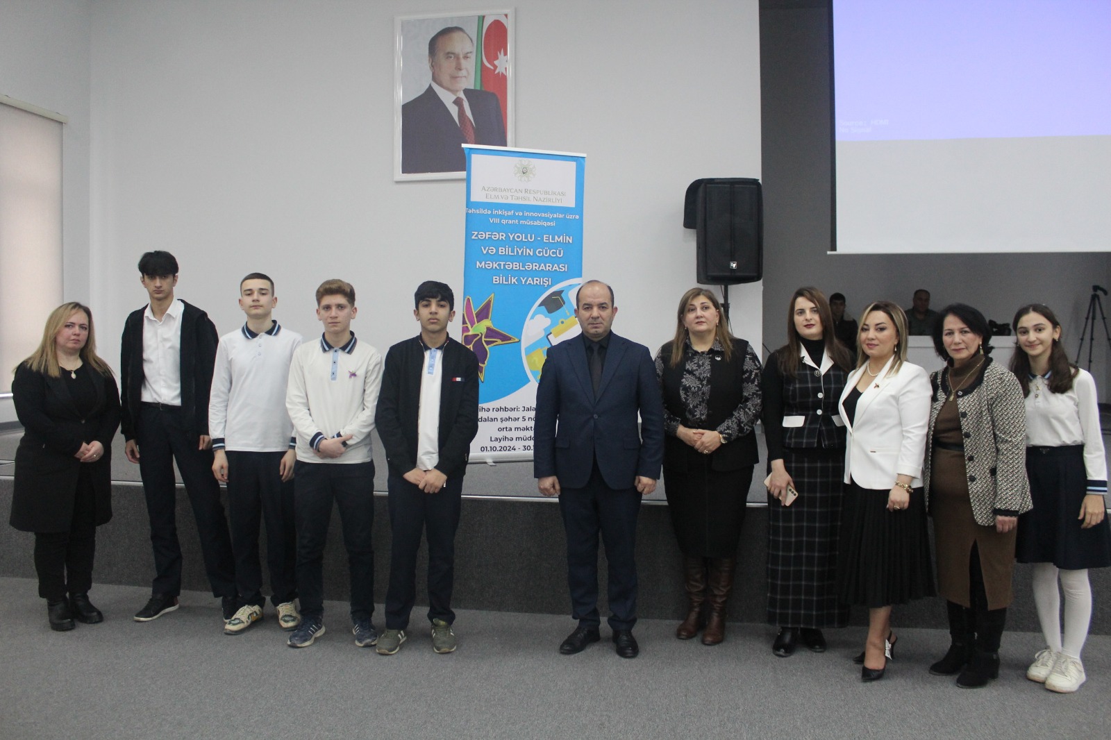 “Zəfər yolu – elmin və biliyin gücü” adlı layihənin final mərhələsi keçirilib