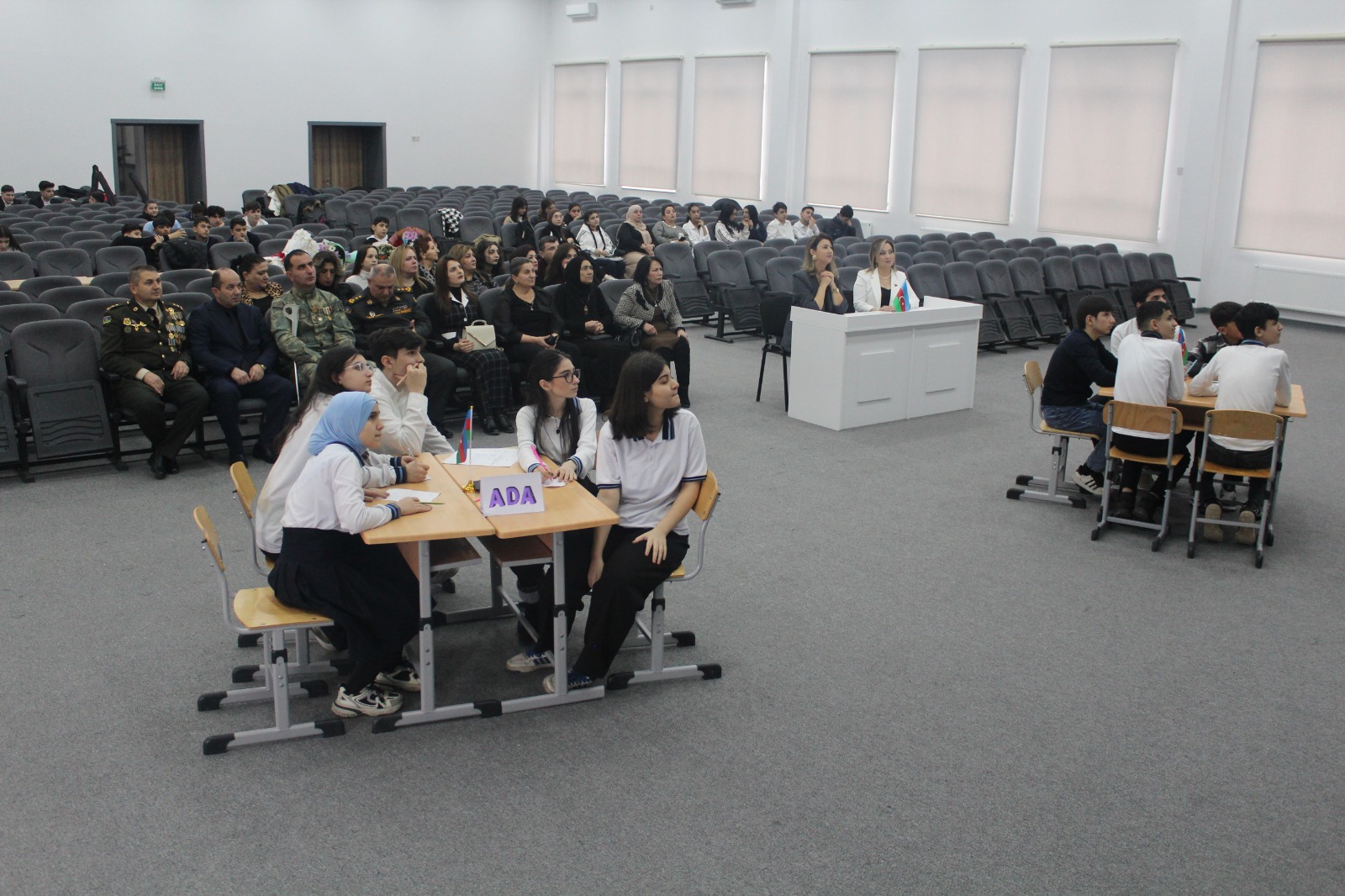 “Zəfər yolu – elmin və biliyin gücü” adlı layihənin final mərhələsi keçirilib