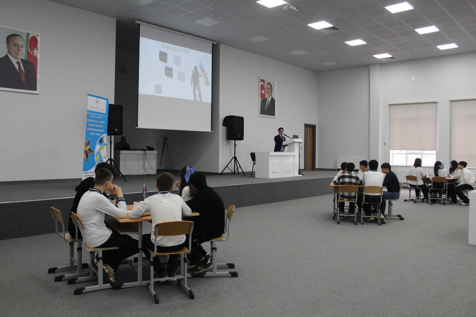 “Zəfər yolu – elmin və biliyin gücü” adlı layihənin final mərhələsi keçirilib