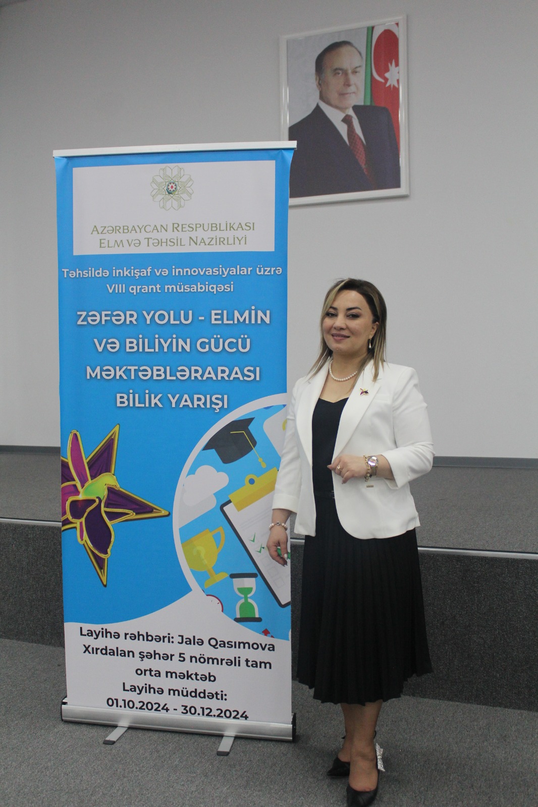 “Zəfər yolu – elmin və biliyin gücü” adlı layihənin final mərhələsi keçirilib