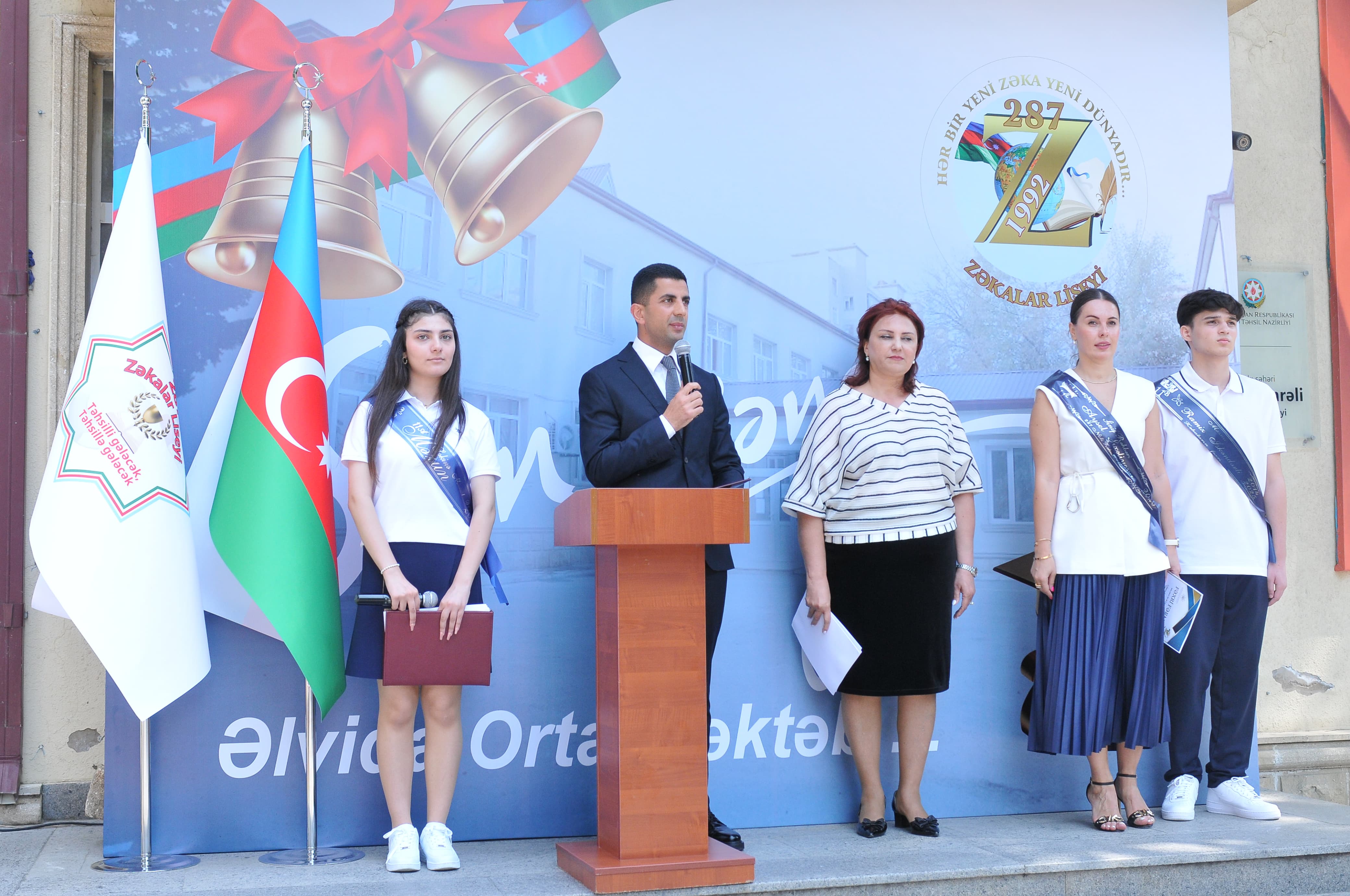 "Zəkalar" liseyində “Son zəng” tədbiri keçirilib 