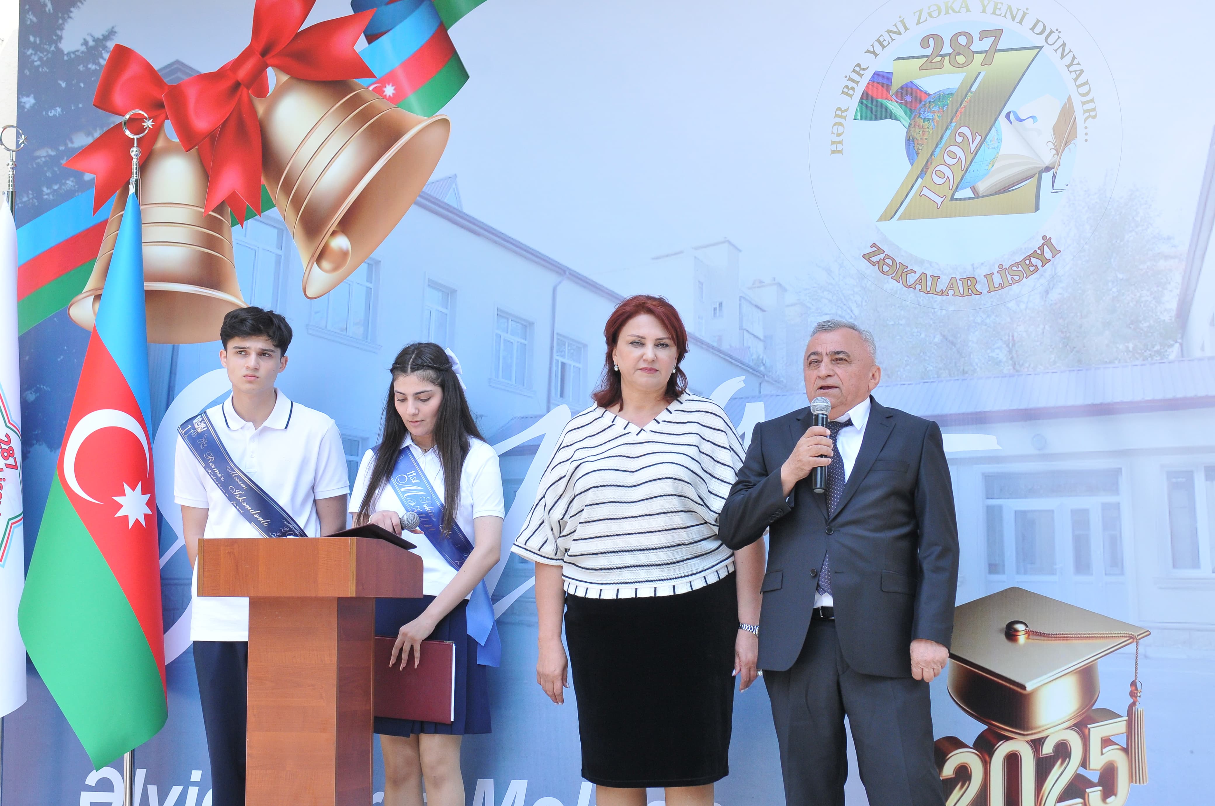 "Zəkalar" liseyində “Son zəng” tədbiri keçirilib