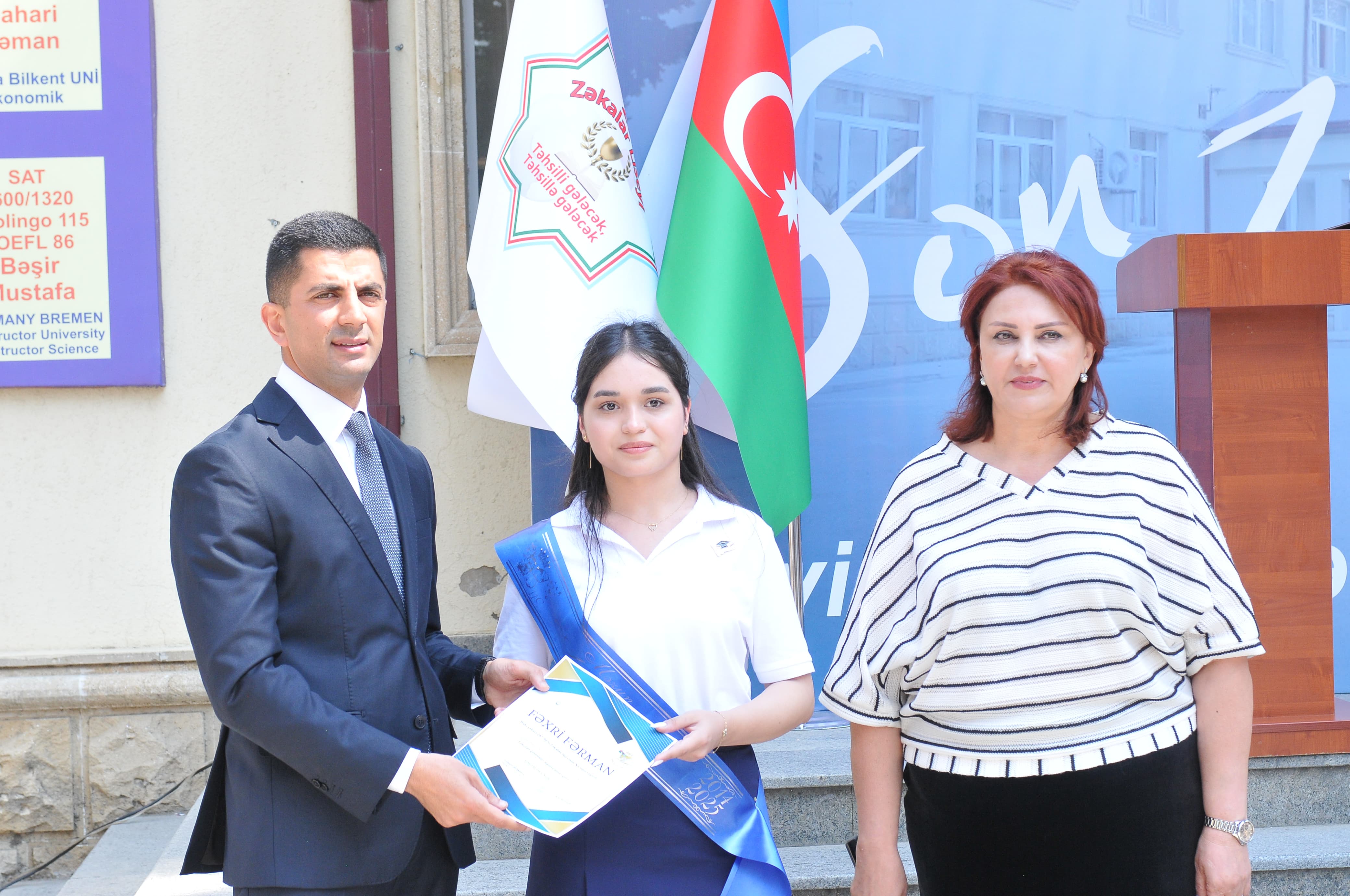 "Zəkalar" liseyində “Son zəng” tədbiri keçirilib