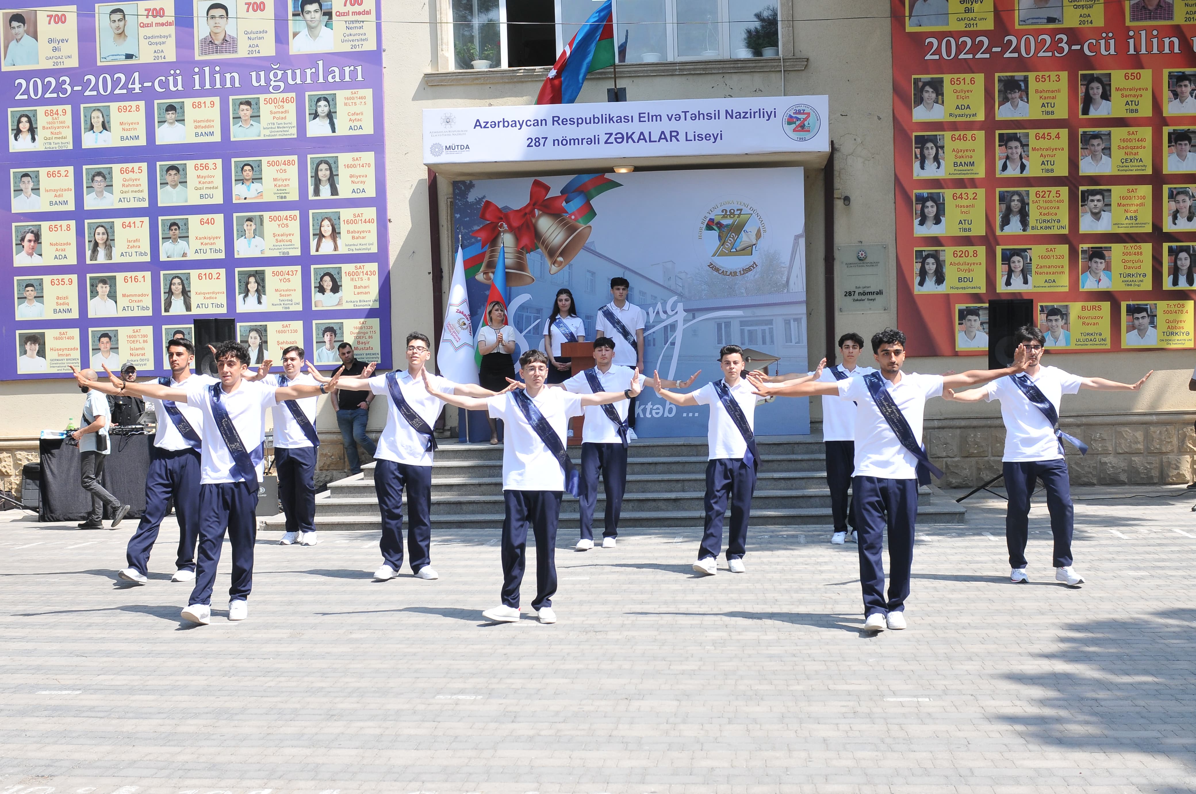 "Zəkalar" liseyində “Son zəng” tədbiri keçirilib
