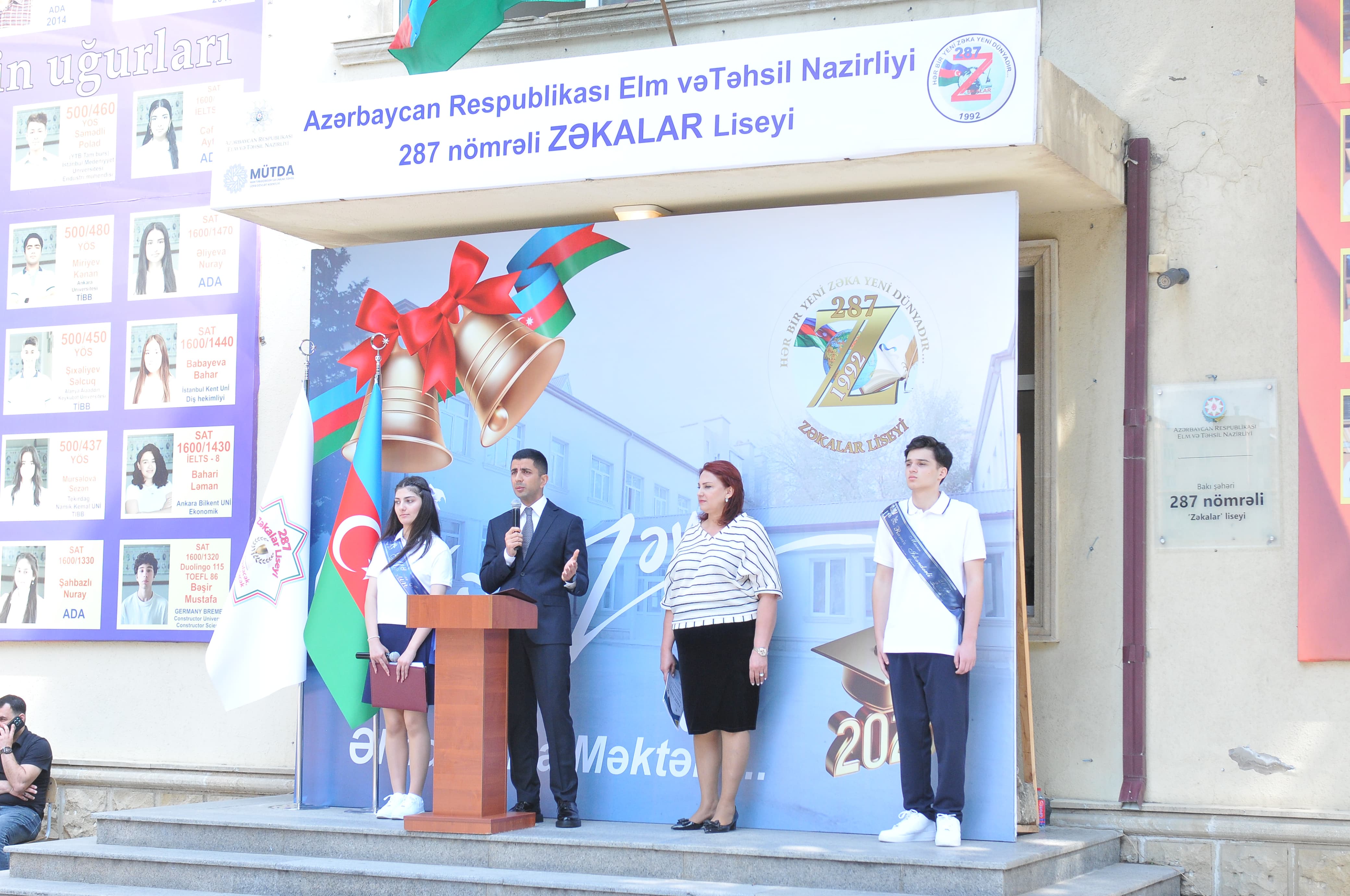 "Zəkalar" liseyində “Son zəng” tədbiri keçirilib