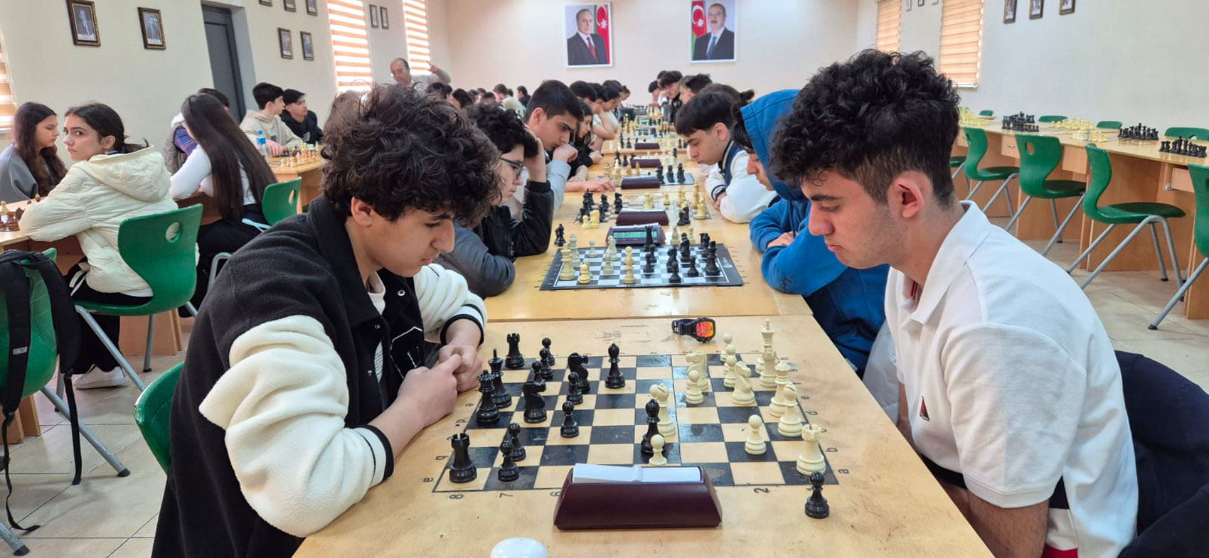 “Zəkaların mübarizəsi” olimpiadasının şahmat istiqaməti üzrə regional mərhələsi keçirilib 