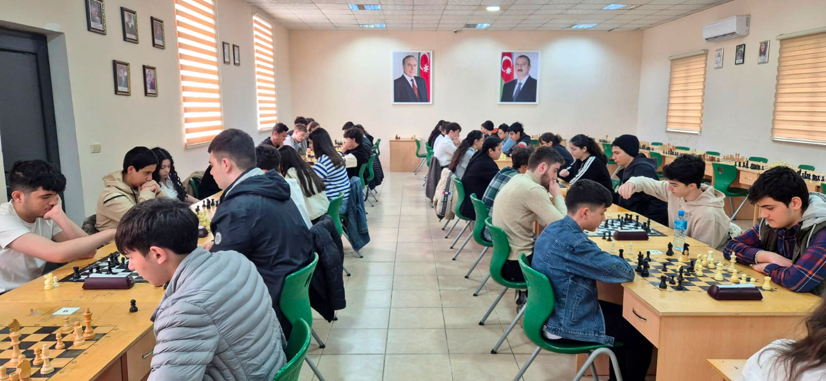 “Zəkaların mübarizəsi” olimpiadasının şahmat istiqaməti üzrə regional mərhələsi keçirilib