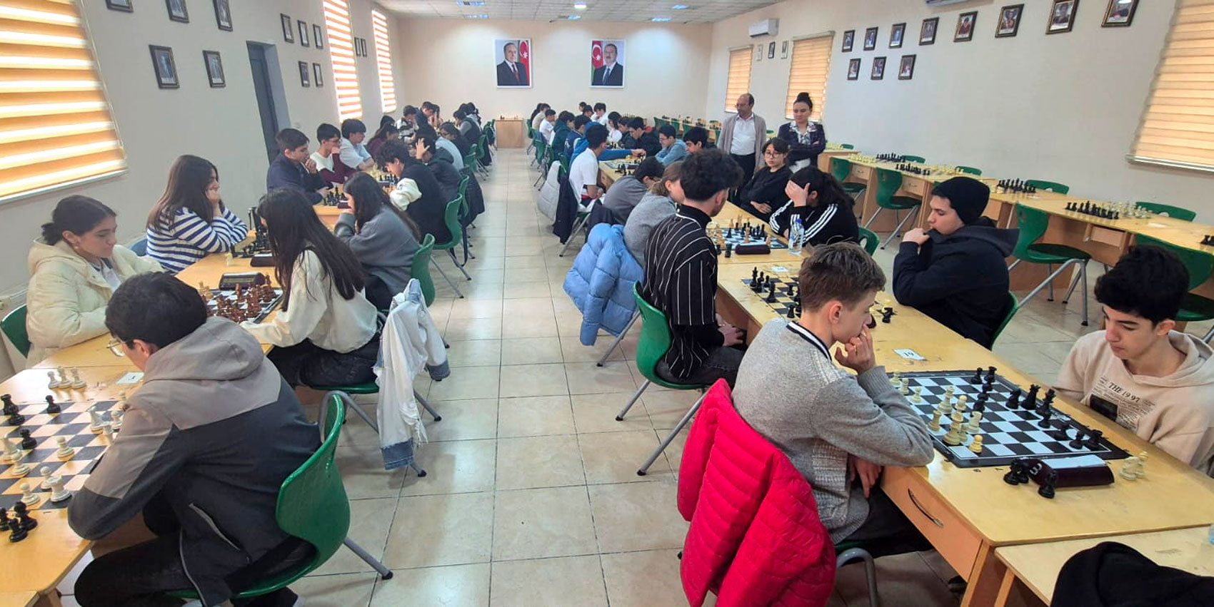 “Zəkaların mübarizəsi” olimpiadasının şahmat istiqaməti üzrə regional mərhələsi keçirilib
