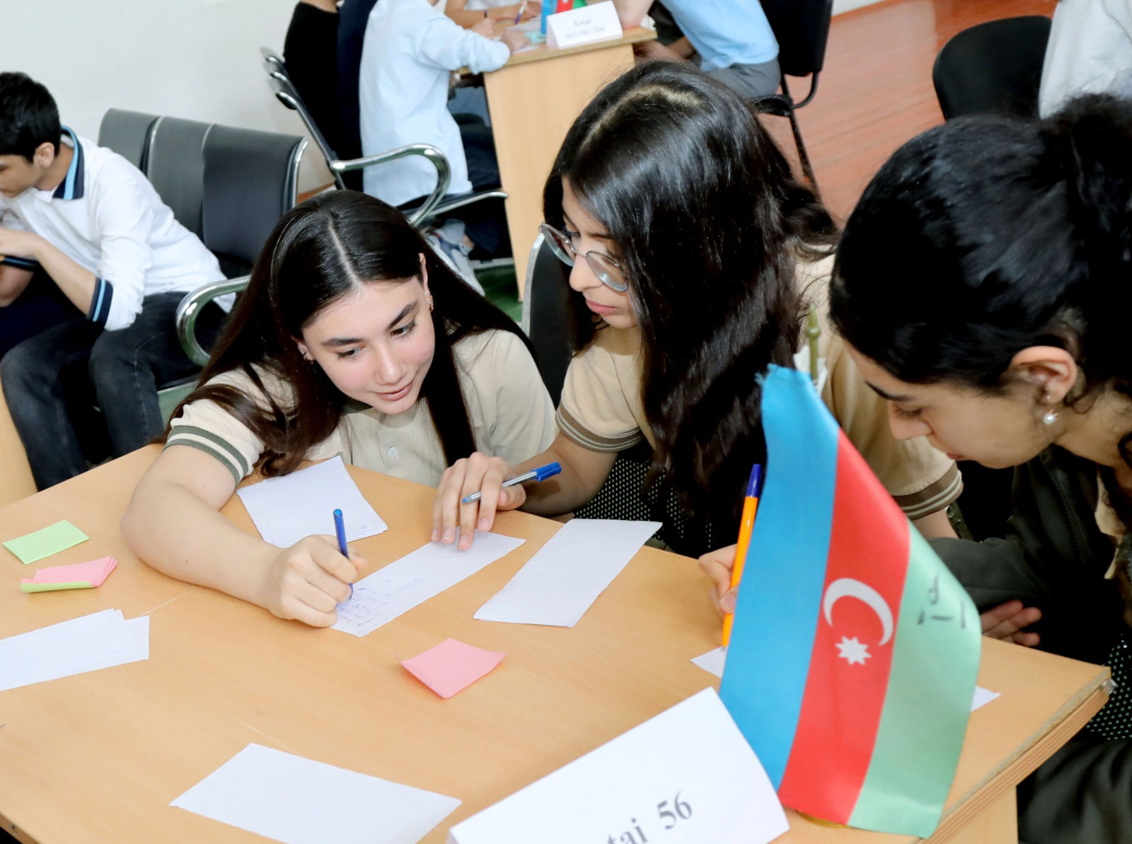 “Zəkaların mübarizəsi” olimpiadasının seçim mərhələsi keçirilib