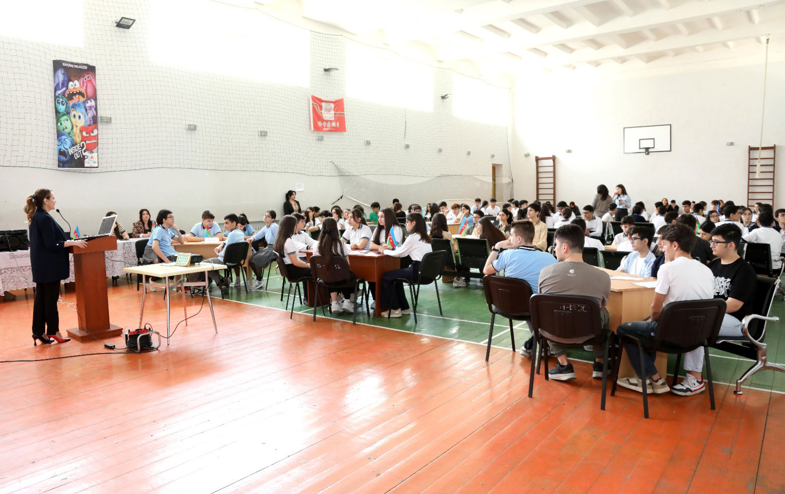 “Zəkaların mübarizəsi” olimpiadasının seçim mərhələsi keçirilib