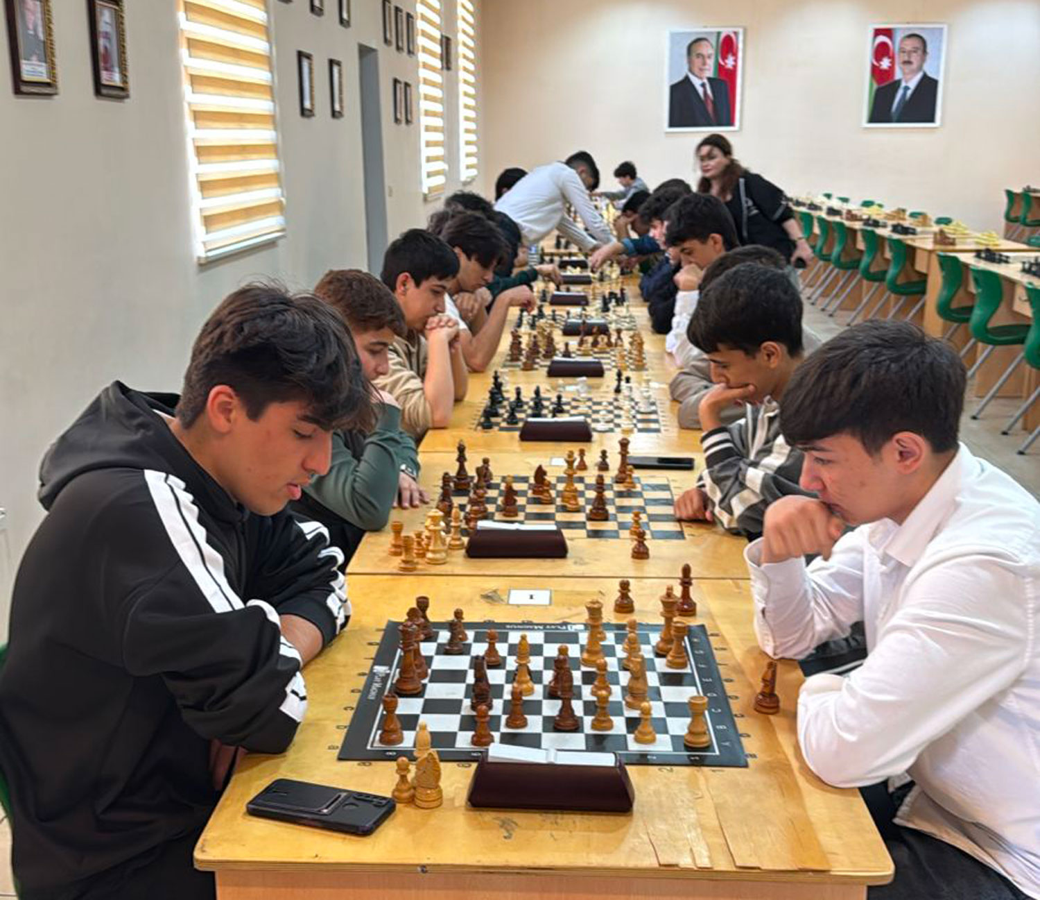 “Zəkaların mübarizəsi” olimpiadasının seçim mərhələsi keçirilib