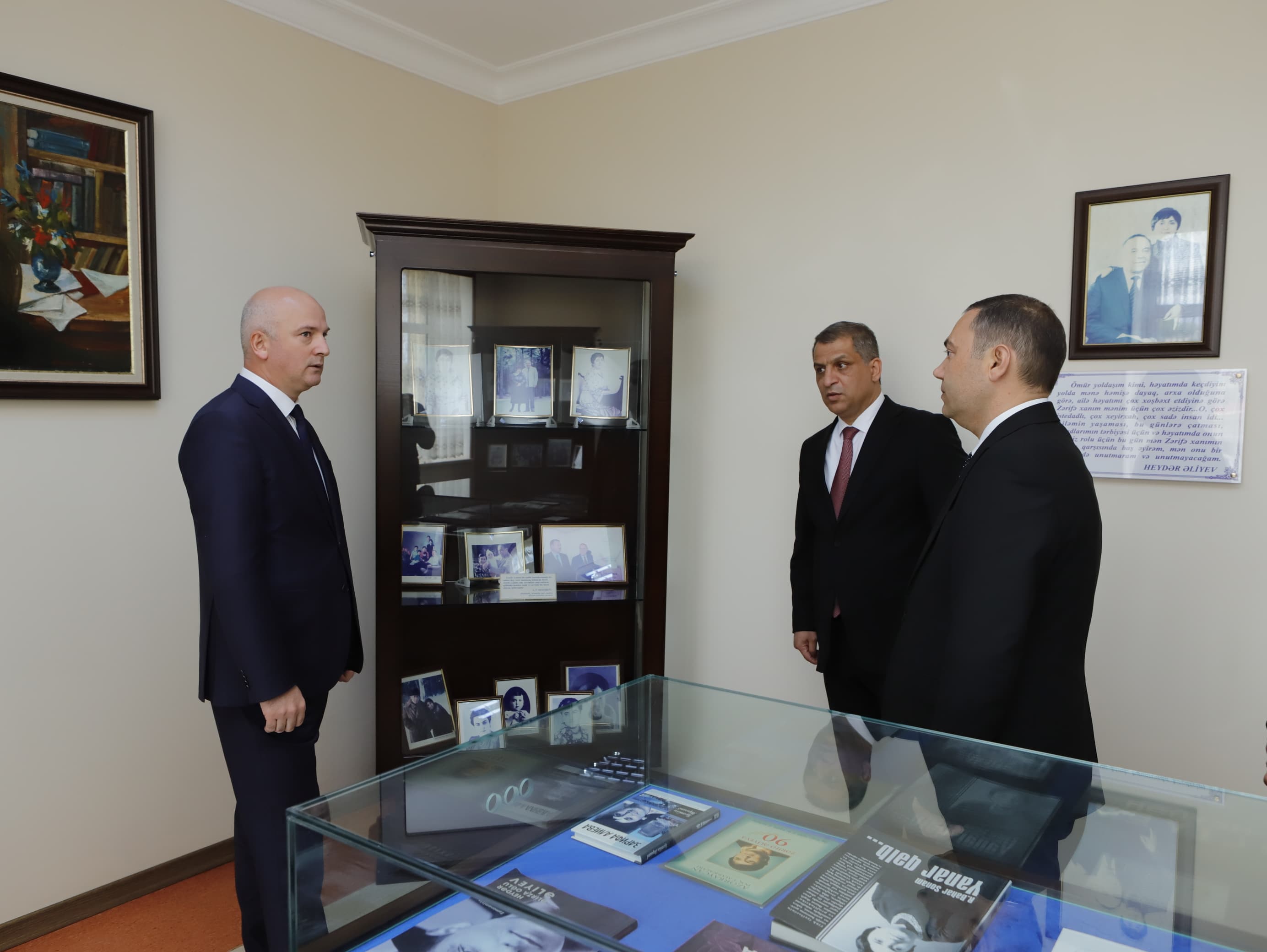 Zərifə Əliyevanın adını daşıyan məktəbdə xatirəsi anılıb