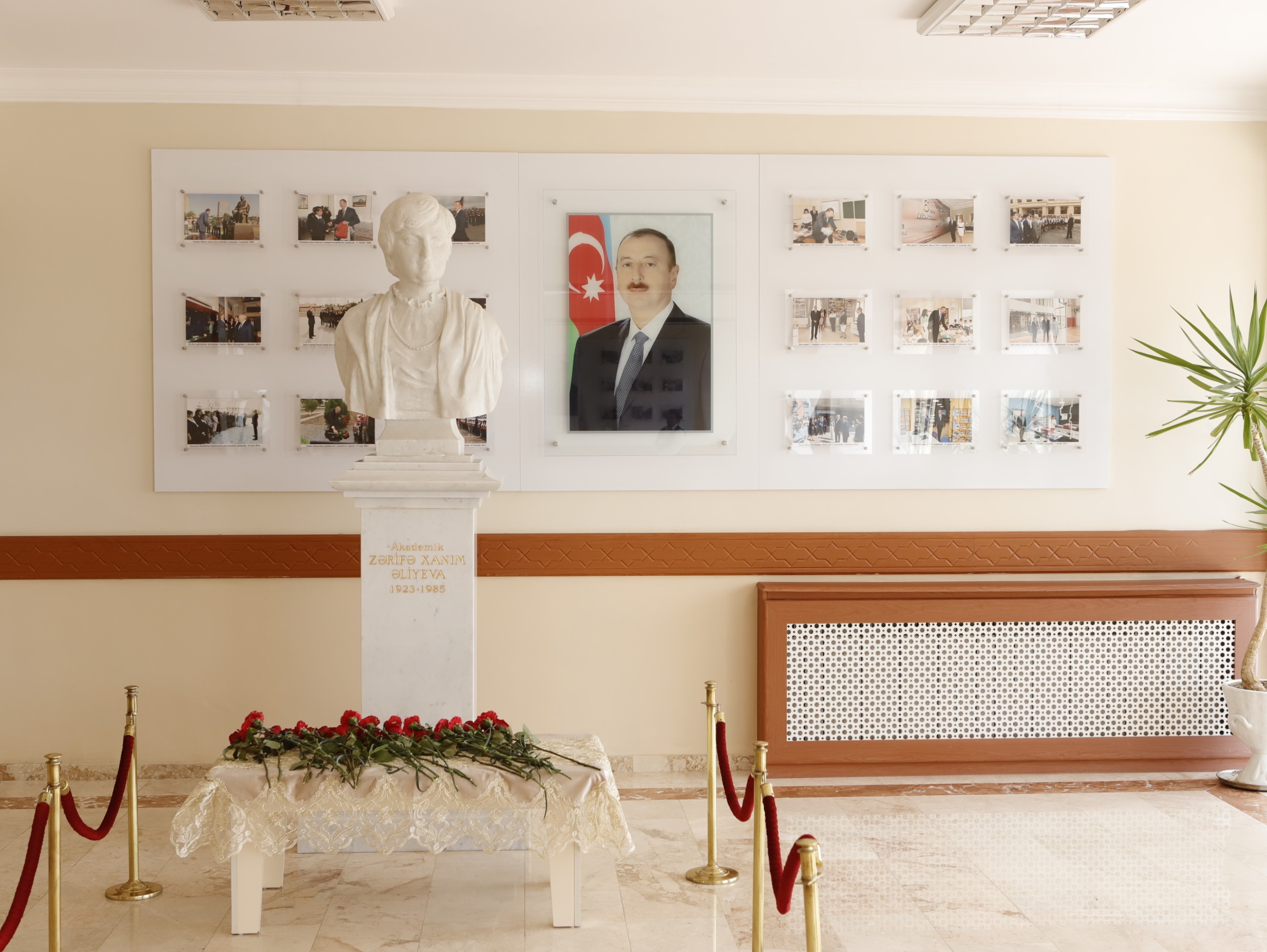 Zərifə Əliyevanın adını daşıyan məktəbdə xatirəsi anılıb