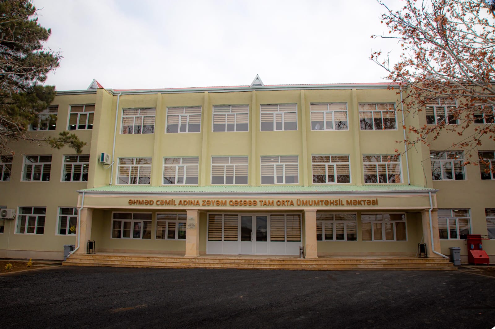 Zəyəm tam orta məktəbi əsaslı təmirdən sonra istifadəyə verilib - FOTOLAR 