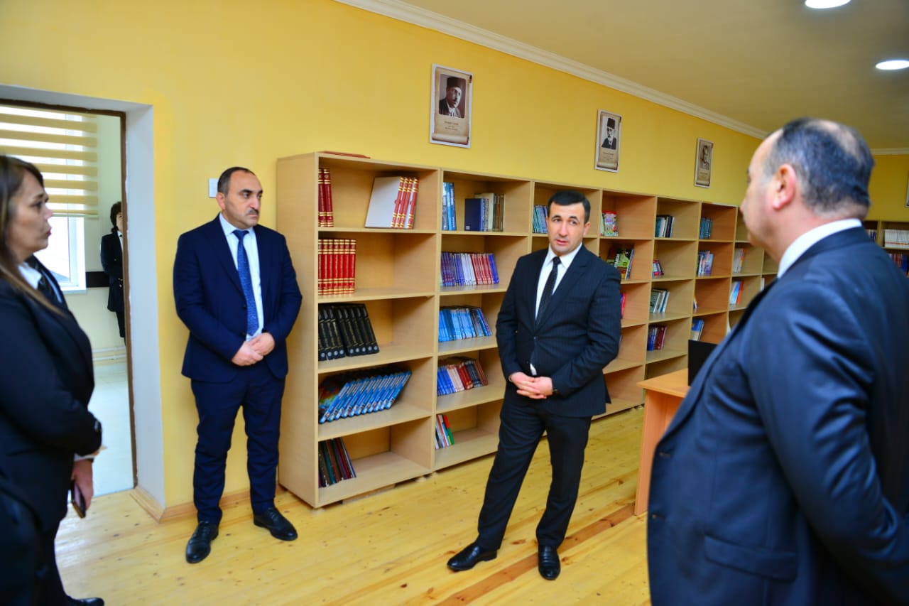 Zəyəm tam orta məktəbi əsaslı təmirdən sonra istifadəyə verilib - FOTOLAR