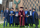 ASA-nın ikili diplom proqramının məzunları Koventri Universitetində diplomlarını alıblar 