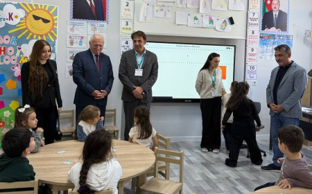 Elm və Təhsil Nazirliyi yanında İctimai Şura Hədəf Liseyi Stars kampusunda olub 