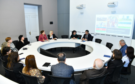 ADNSU ilə Özbəkistan universiteti arasında əməkdaşlıq perspektivləri müzakirə olunub 