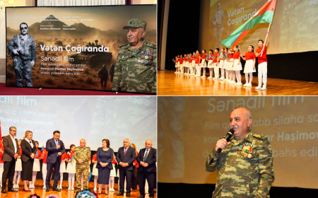 “Vətən çağıranda”: Qəhrəman müəllimin hekayəsi filmdə