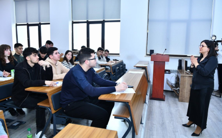 ADNSU-da “IDEALISE” inkubasiya proqramı çərçivəsində təlim keçirilib 