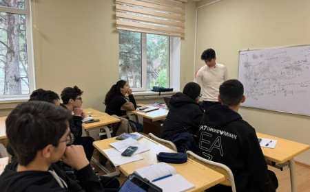 Yeniyetmələrin Beynəlxalq Elm Olimpiadasına hazırlıq dərsləri keçirilir