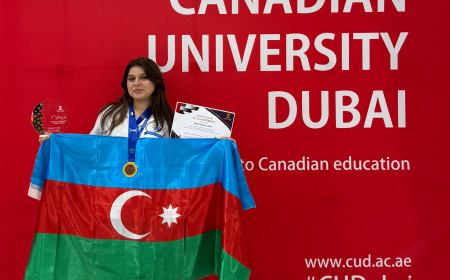 AzMİU tələbəsi beynəlxalq olimpiadada birincilik qazandı 
