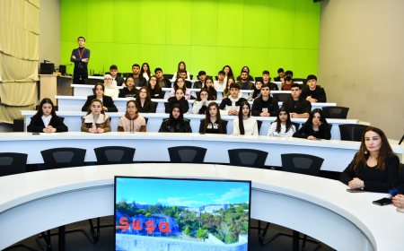 ADNSU-da Zəfər Gününə həsr olunmuş silsilə görüş və seminarlar keçirilib 