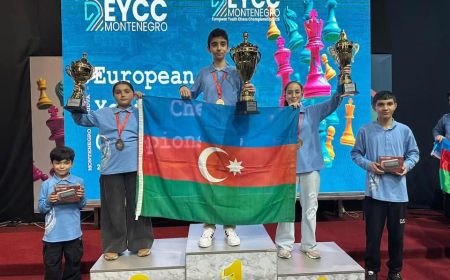Yeniyetmələrimiz Avropa çempionatında 3 medal qazanıblar 