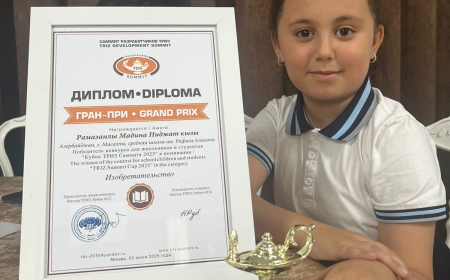 Dörd həftəyə layihə hazırladı, “Qran-pri” aldı - 10 yaşlı ixtiraçının uğuru
