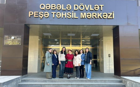 Qəbələ Peşə Mərkəzində əməkdaşların dil bacarıqları ilə bağlı təlim keçirilib 