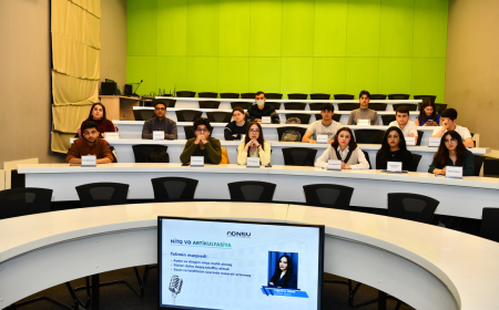 ADNSU-da “Nitq və artikulyasiya” mövzusunda təlim keçirilib 