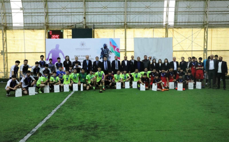 Tələbələr arasında minifutbol turniri yekunlaşıb 