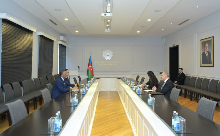 Elm və təhsil naziri Sudan Respublikasının səfiri ilə görüşüb