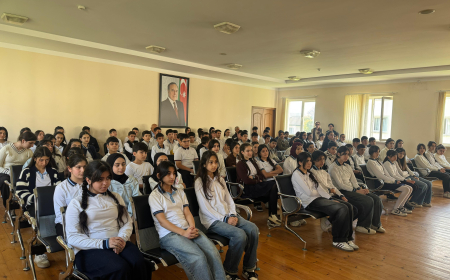 Gəncə-Daşkəsən və Lənkəran-Astara regionlarında  “Məktəblinin hüquq bələdçisi” layihəsi reallaşdırılıb 