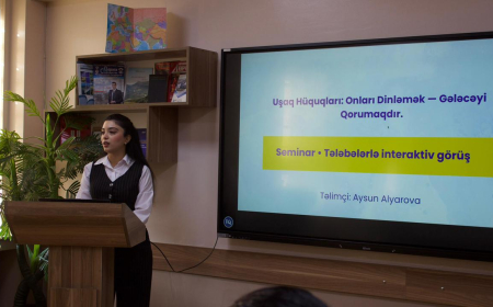 AzMİU-da uşaq hüquqları və insan davranışları mövzularında tədbirlər keçirilib