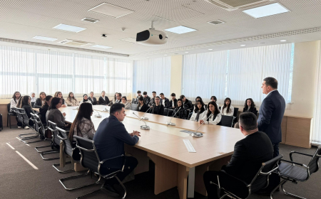 Qəbələ Peşə Təhsil Mərkəzinin tələbələri rayon məhkəməsinə ekskursiya ediblər 